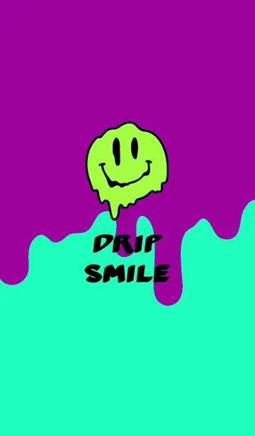 [LINE着せ替え] ドリップ スマイル _036の画像1