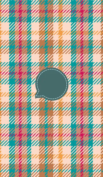 [LINE着せ替え] plaid & patchwork 30の画像1