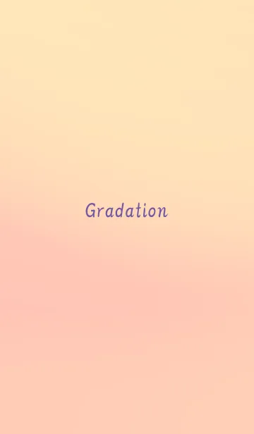 [LINE着せ替え] gradation YELLOW&PINK 32の画像1