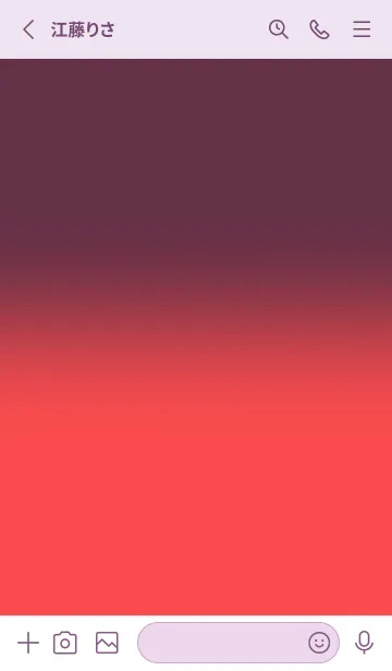 [LINE着せ替え] Grape Purple & strawberry Pink V4 (JP)の画像2