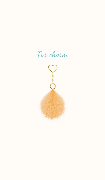 [LINE着せ替え] Fur charm Orange 21の画像1