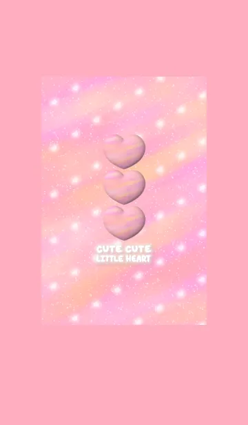 [LINE着せ替え] Cute Cute Little Heart JPN New 2の画像1