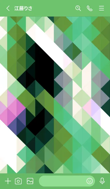 [LINE着せ替え] ジオメトリック 327の画像2