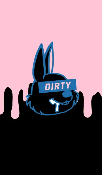 [LINE着せ替え] ダーティ ラビット 133の画像1