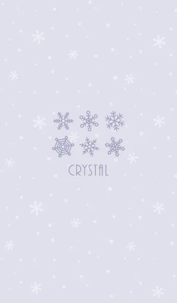 [LINE着せ替え] 結晶10<パープル>の画像1