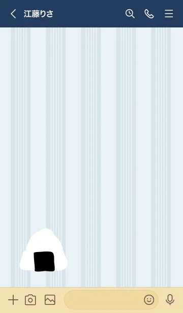 [LINE着せ替え] おにぎり シンプル12の画像2