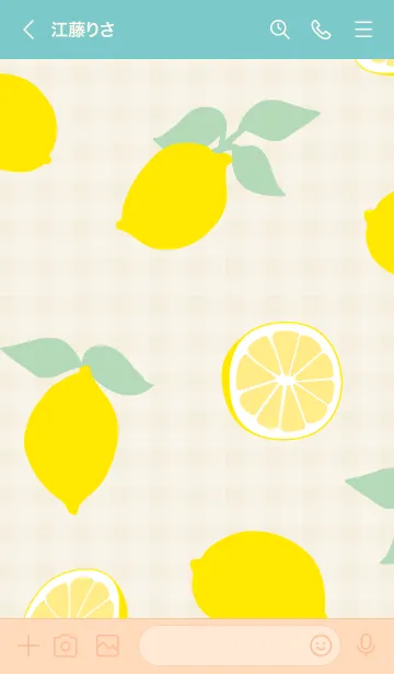 [LINE着せ替え] レモン、レモン、レモン28の画像2
