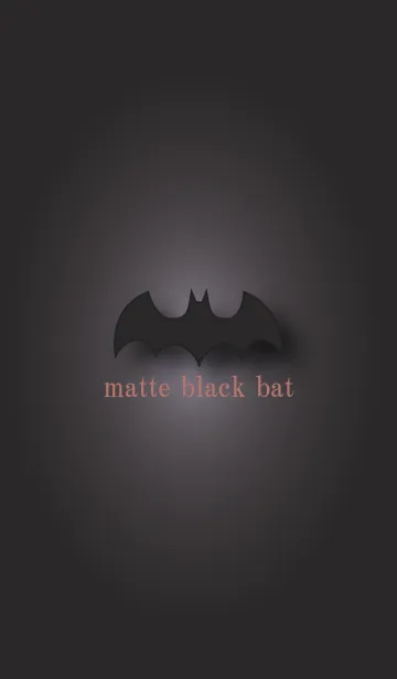 [LINE着せ替え] matte black bat 8の画像1