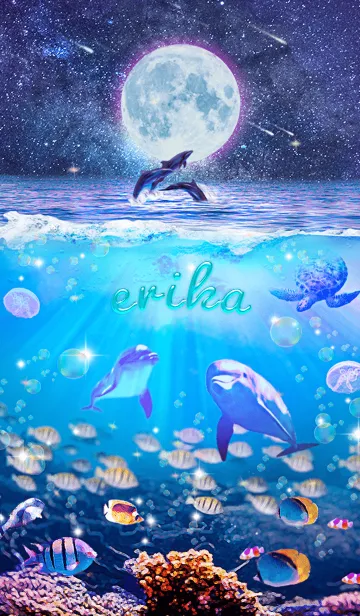 [LINE着せ替え] 生命の惑星✨えりかの祝福【修正版】の画像1