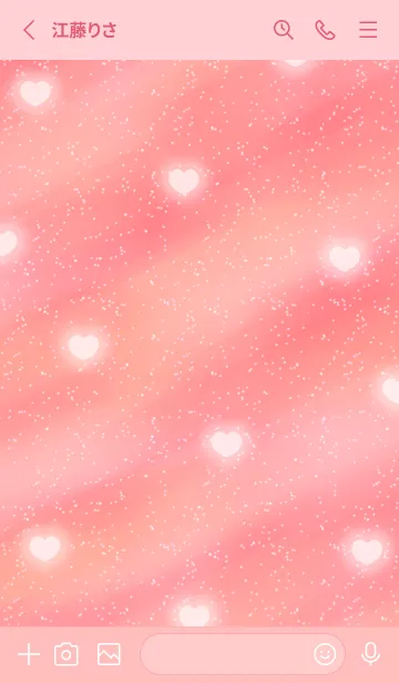 [LINE着せ替え] Cute Cute Little Heart JPN New 4の画像2