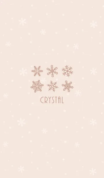 [LINE着せ替え] 結晶10<オレンジ>の画像1