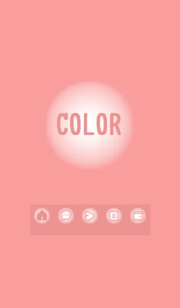 [LINE着せ替え] red color D16の画像1