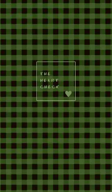 [LINE着せ替え] ザ ハート チェック 335の画像1