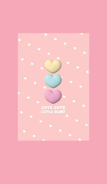 [LINE着せ替え] Cute Cute Little Heart New 42の画像1