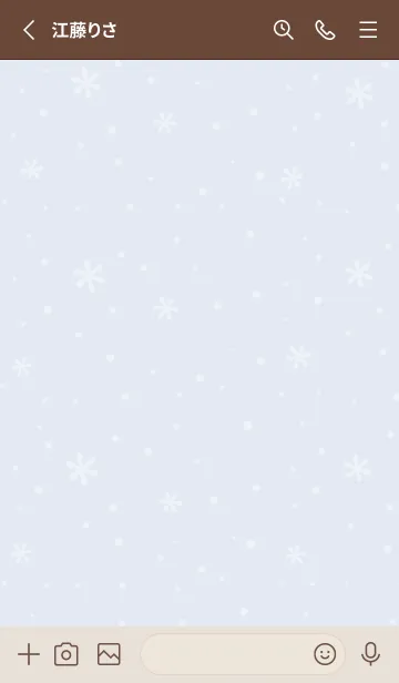 [LINE着せ替え] 結晶10<ブルー>の画像2