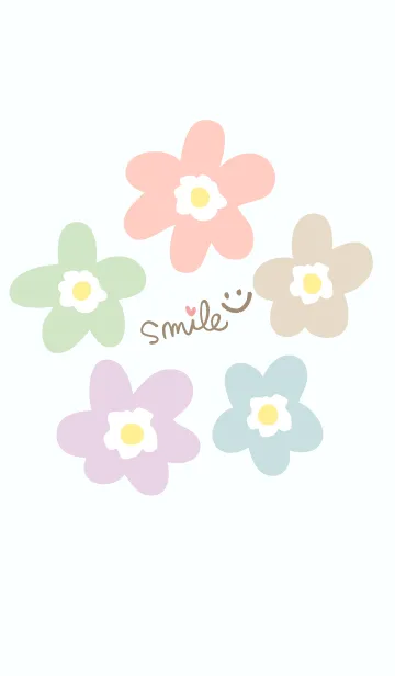 [LINE着せ替え] 北欧風 お花8の画像1