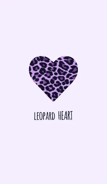 [LINE着せ替え] レオパード ハート 71の画像1