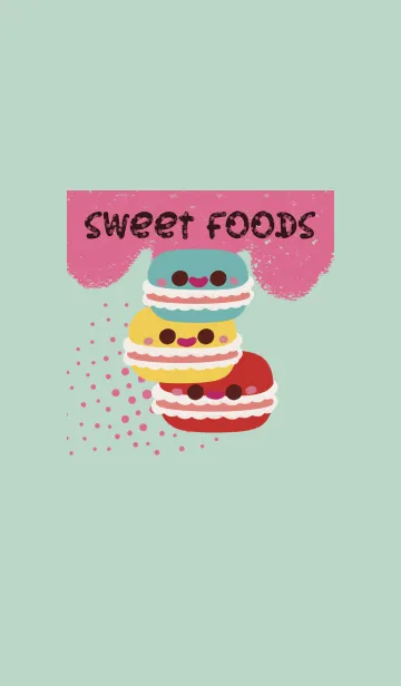 [LINE着せ替え] Sweet  foodsの画像1