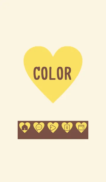 [LINE着せ替え] brown color F20の画像1