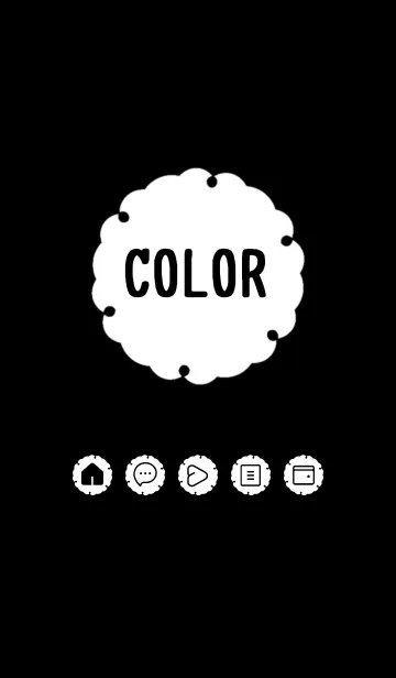 [LINE着せ替え] bw color G20の画像1