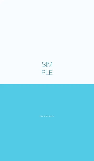 [LINE着せ替え] 0N8_24_ブルー3-6の画像1