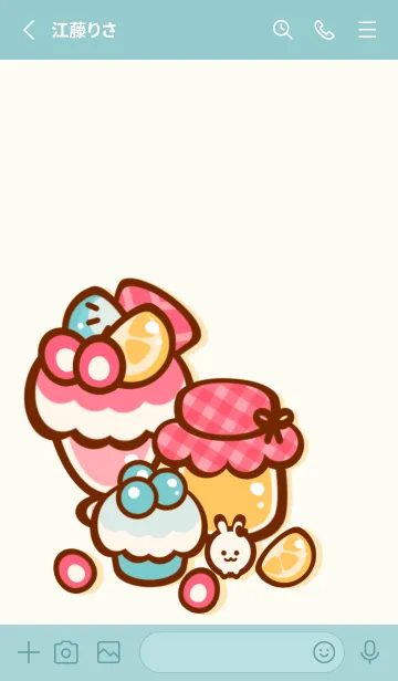 [LINE着せ替え] My fruity sweets 3の画像2