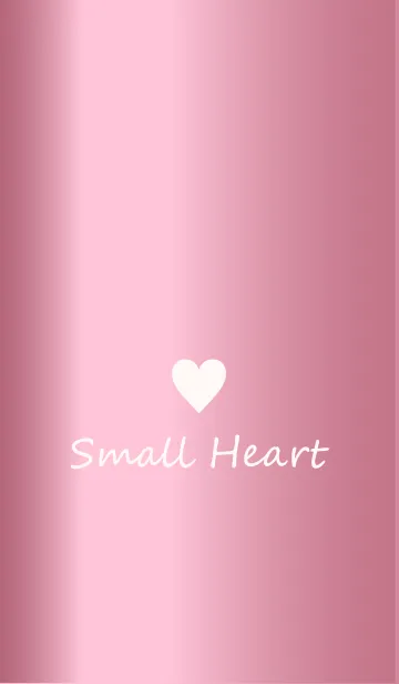 [LINE着せ替え] Small Heart *GlossyPink 25*の画像1