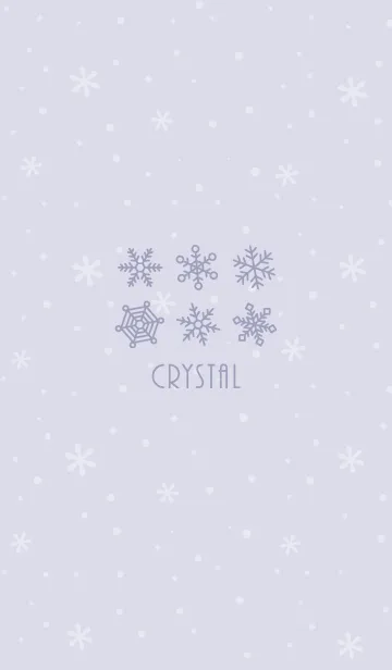 [LINE着せ替え] 結晶11<パープル>の画像1