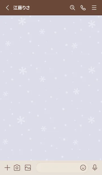 [LINE着せ替え] 結晶11<パープル>の画像2