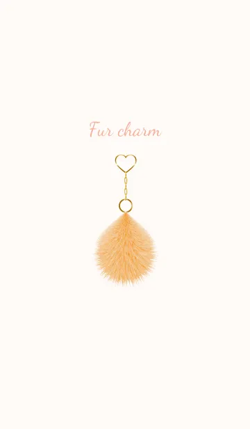 [LINE着せ替え] Fur charm Orange 23の画像1