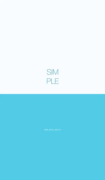 [LINE着せ替え] 0N8_24_ブルー3-9の画像1