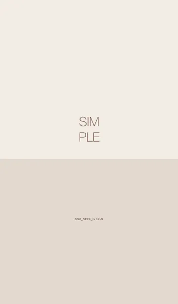 [LINE着せ替え] 0N8_24_ブラウン2-9の画像1