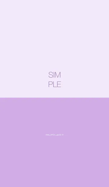 [LINE着せ替え] 0N8_24_パープル2-9の画像1