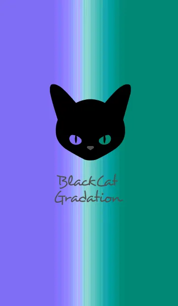 [LINE着せ替え] ブラック キャット 108の画像1