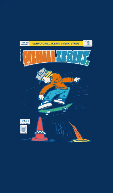 [LINE着せ替え] 鴨チルスケーターズ着せ替えの画像1