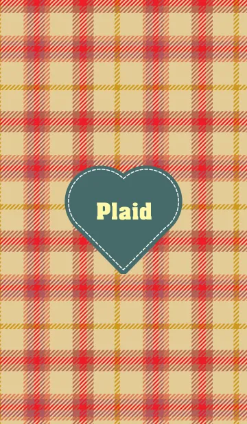 plaid & Heart 44の着せ替えメイン画像