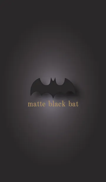 [LINE着せ替え] matte black bat 13の画像1