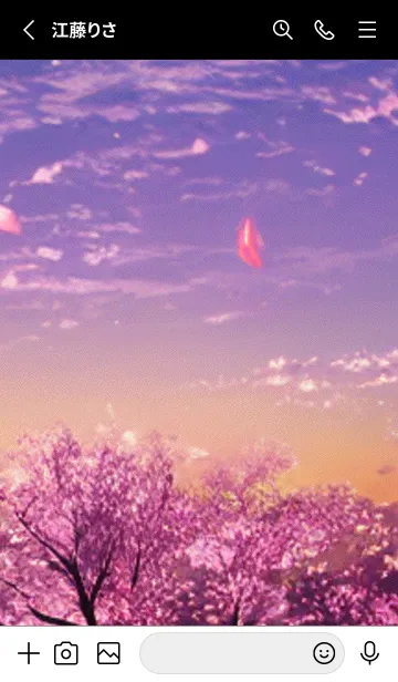 [LINE着せ替え] 桜#AL_25。の画像2