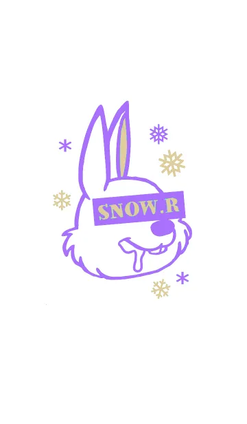 [LINE着せ替え] スノー ラビット _41の画像1