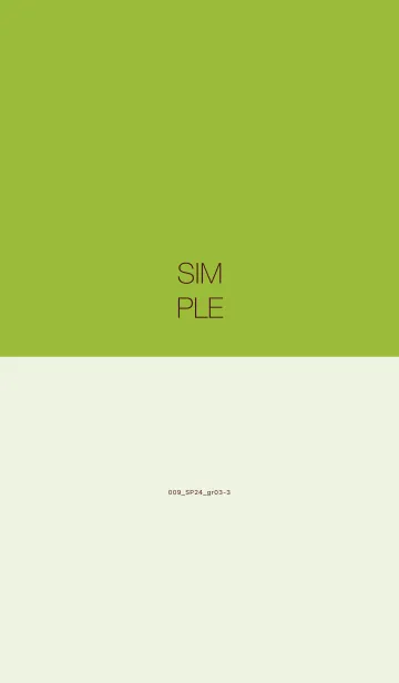 [LINE着せ替え] 009_24_グリーン3-3の画像1