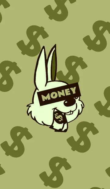 [LINE着せ替え] マネー ラビット 310の画像1