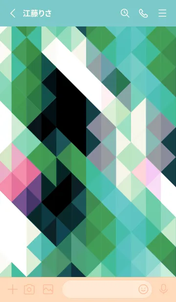 [LINE着せ替え] ジオメトリック 328の画像2