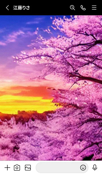 [LINE着せ替え] 桜#AL_7。の画像2