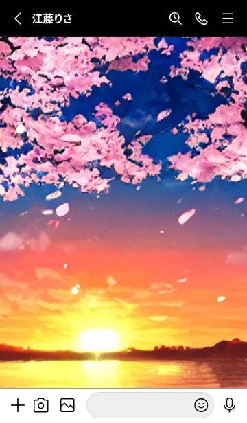 [LINE着せ替え] 桜#AL_29。の画像2