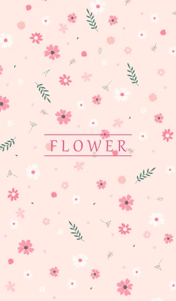 [LINE着せ替え] MANY FLOWERS PINK 60の画像1