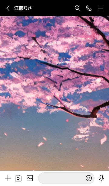 [LINE着せ替え] Cherry Blossoms#AM_24。の画像2