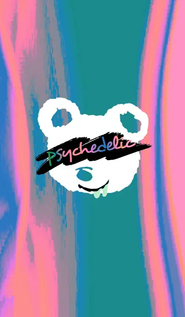 [LINE着せ替え] サイケデリック ベア 50の画像1