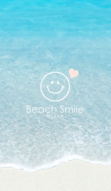 [LINE着せ替え] Beach Smile-LOVE 40の画像1