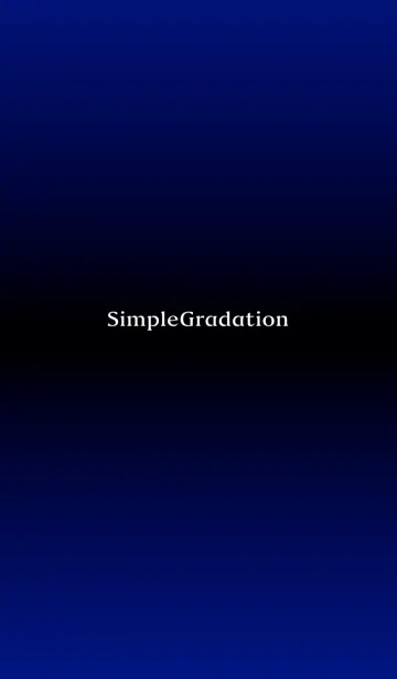 [LINE着せ替え] シンプル グラデーション Black No.2-18の画像1