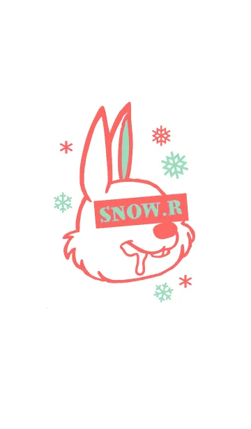 [LINE着せ替え] スノー ラビット _44の画像1